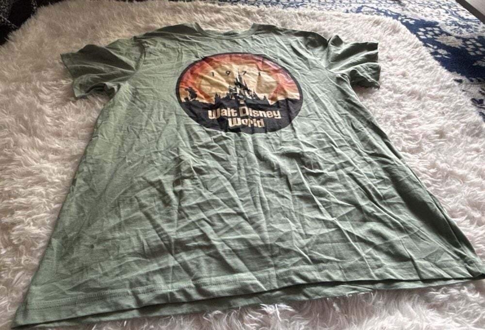 Walt Disney World 1971 Castle‎ and Mickey Mouse Graphic T-Shirt